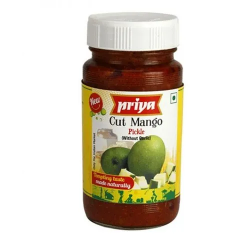 Priya 300g Cut Mango Without Garlic Pickles