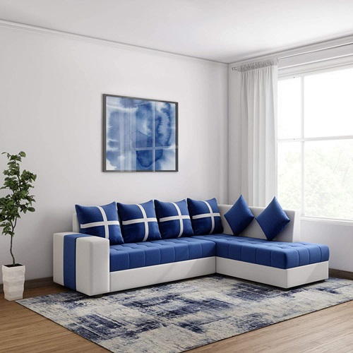 6 seater L shape sofa set