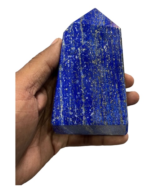 Lapis lazuli crystal free foam