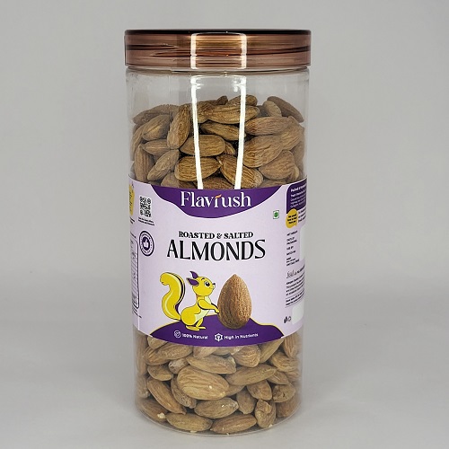 Flavrush Roasted & Salted Almonds