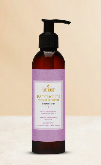 Patchouli Cream Flower Shower Gel