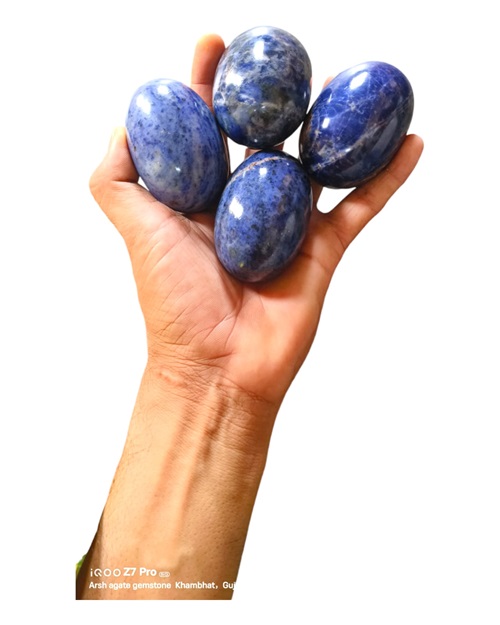 Sodalite crystal lingum