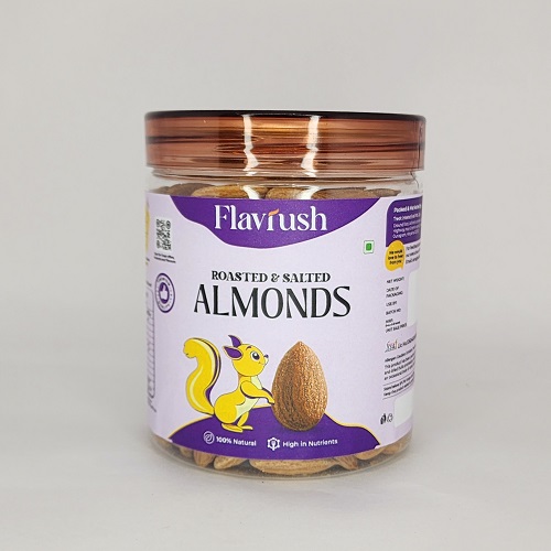 Flavrush Roasted & Salted Almonds