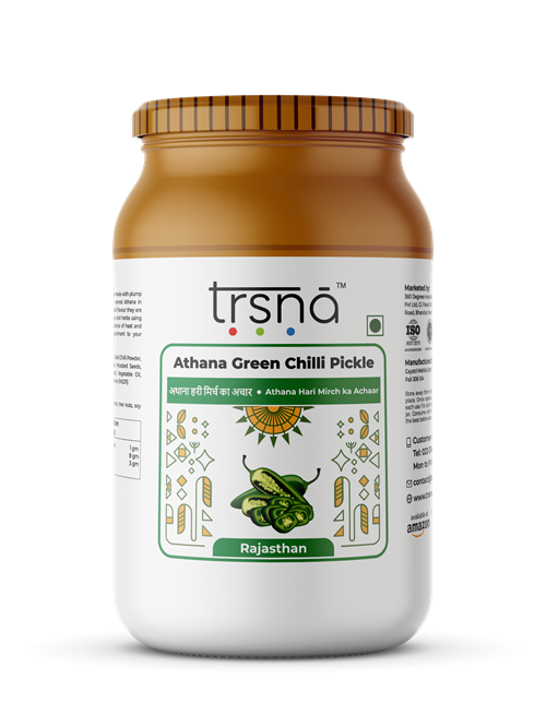 Athana Green Chilli Pickle