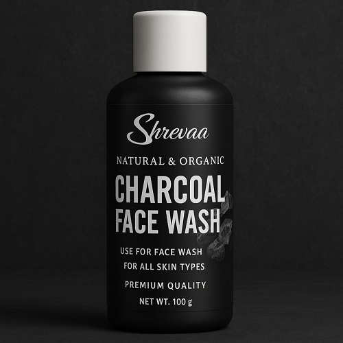 Shrevaa Natural & Organic Charcoal Face Wash
