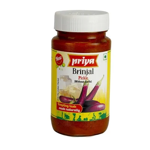 Priya 300g Brinjal (Without Garlic) Pickle