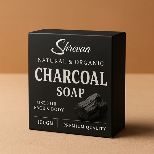 Shrevaa Natural & Organic Charcoal Soap