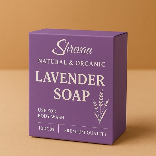 Shrevaa Natural & Organic Lavender Soap