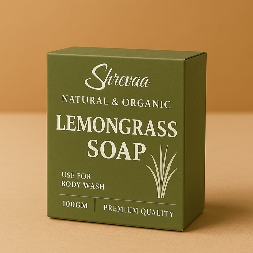 Shrevaa Natural & Organic Lemongrass Soap