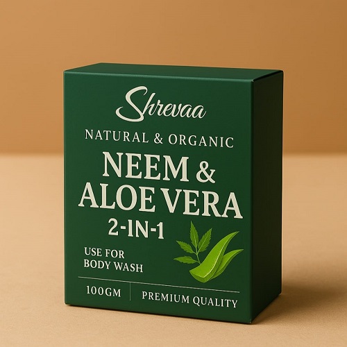 Shrevaa Natural & Organic Neem & Aloevera (2-in-1)