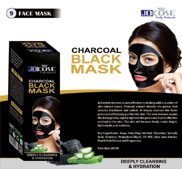 Charcoal Black Mask