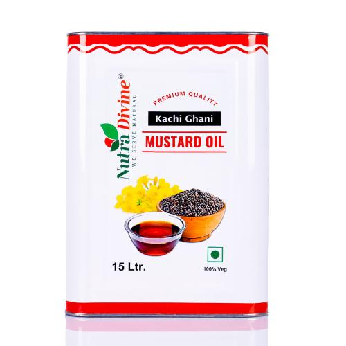 Kachii Ghaani Mustard Oil 15L