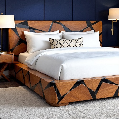 Wooden Bed
