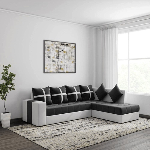 6 seater L shape sofa set