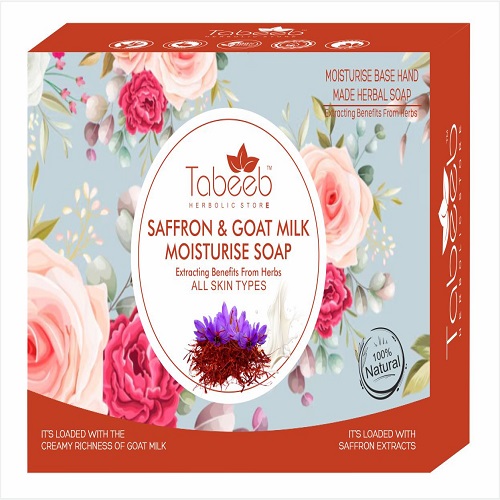 Saffron Goat Milk Moisturise Soap
